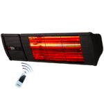 Hottable Supreme 2000 Plus Duvar Tipi İnfrared Isıtıcı 2000 Watt Plus (U.Kumandalı 5 kademe Isı ayar – 7000 Saat Lamba Ömrü)